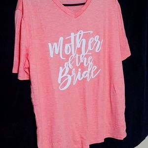 "Mother of the bride" shirt